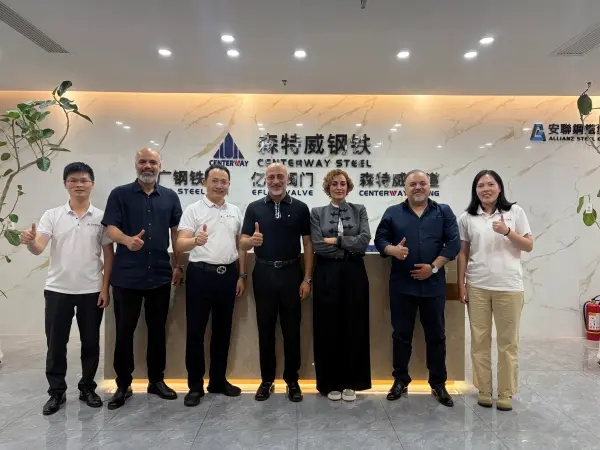 Centerway Steel Welcomes International Clients for a Closer Look at Our Capabilities and Commitment